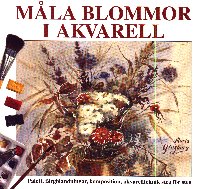 Måla blommor i akvarell